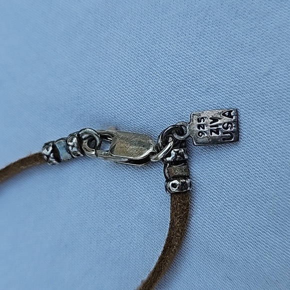 Green Moss Agate Round Disc pendant - Picture 11 of 11